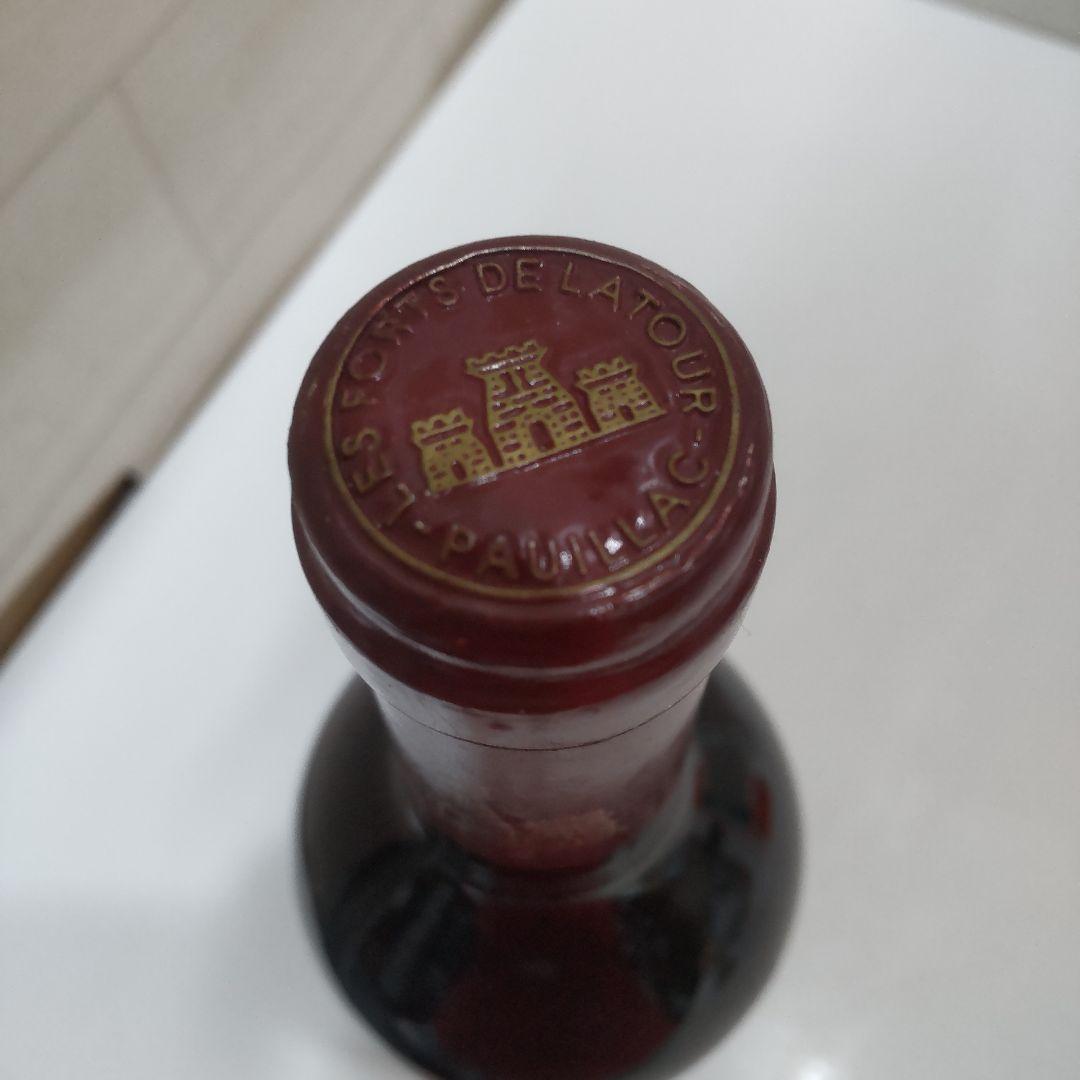 未開栓　LES FORTS　DE　LATOUR　1996　ワイン　750l　R9