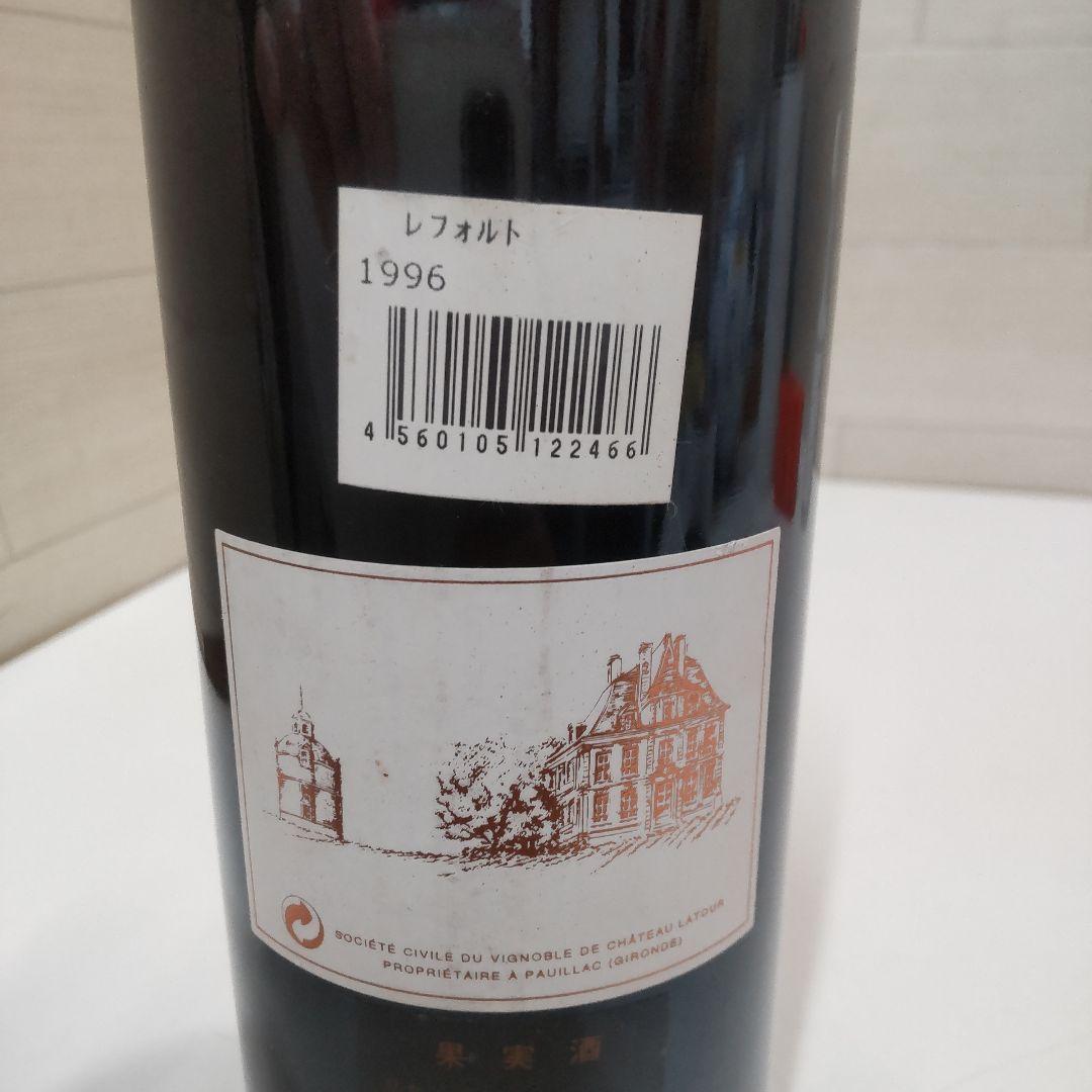未開栓　LES FORTS　DE　LATOUR　1996　ワイン　750l　R9