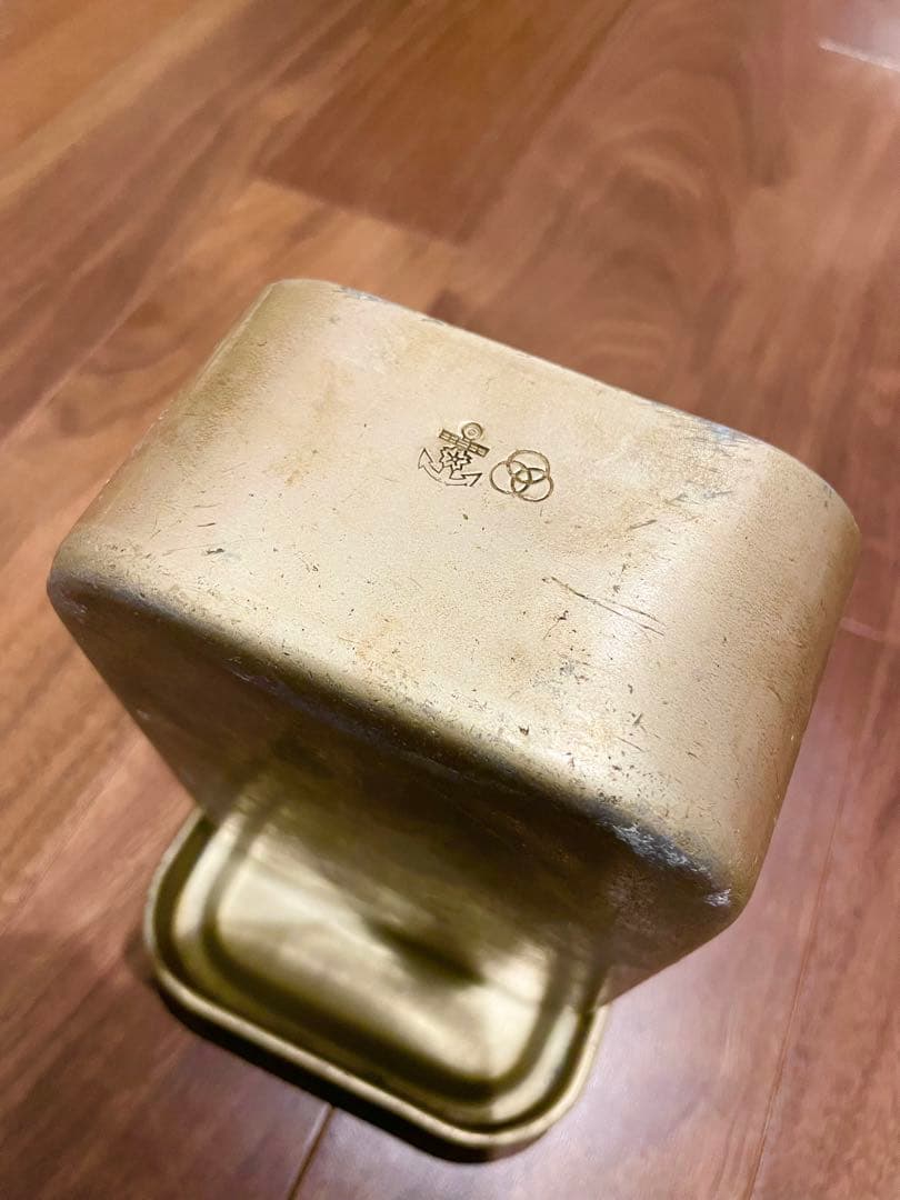 機雷学校　アルミ弁当箱　第二次世界大戦　当時物