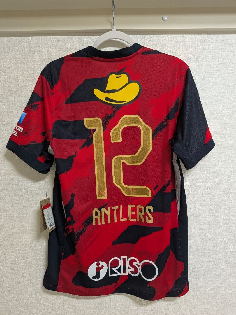 タ*カ様 【鹿島アントラーズ】国立開催記念ユニフォーム　黄金背番号12 Lサイズ