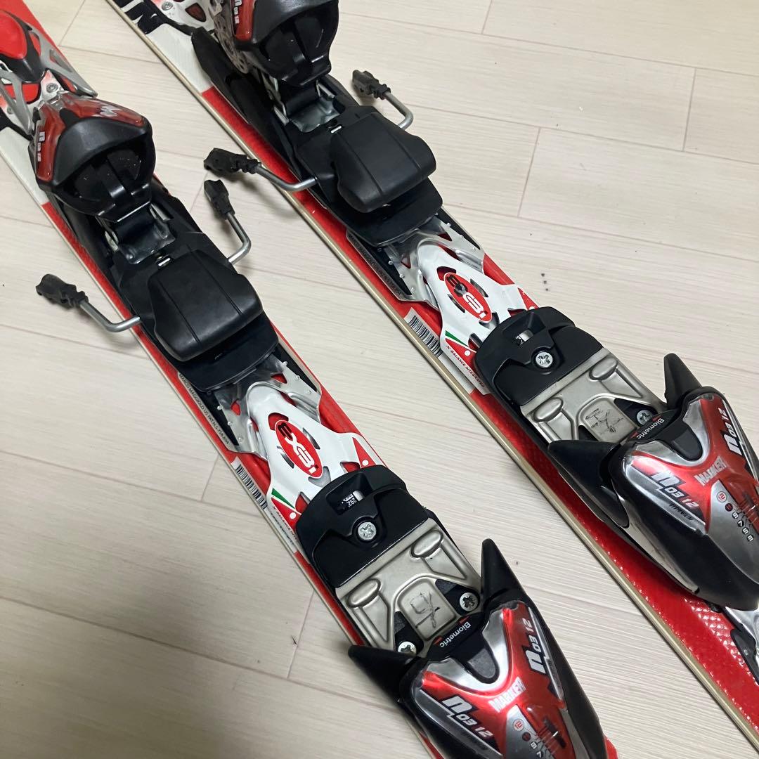 【良品】NORDICA SPITFIRE ノルディカ スキー162cmストック付