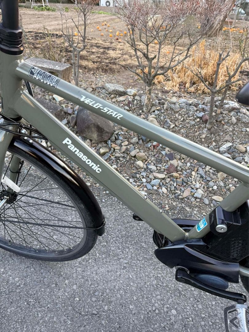 電動アシスト自転車 オリーブグリーン