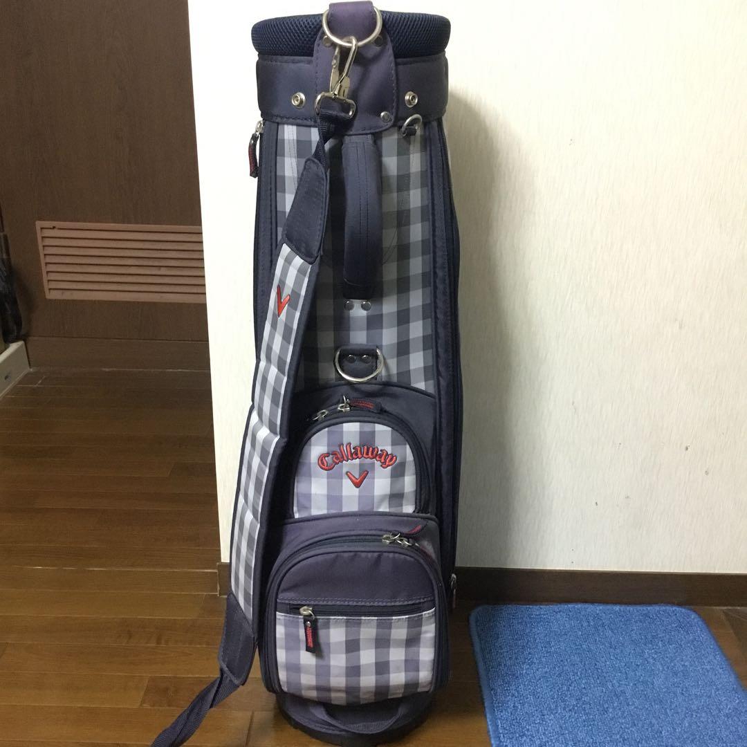 Callaway ゴルフバッグ チェック柄　サブバッグ付き