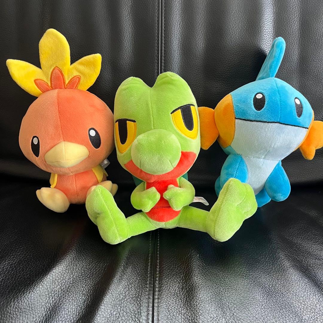 キモリ アチャモ ミズゴロウ　ドール　ぬいぐるみ