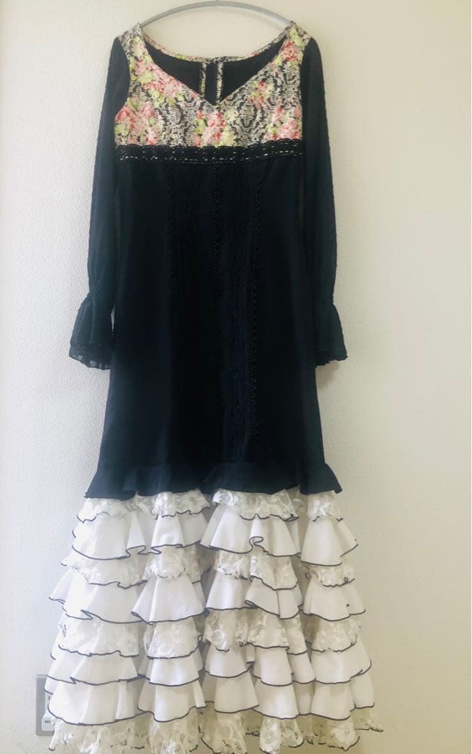 新品未使用✨フラメンコ衣装　ワンピース　ソニアジョーンズ