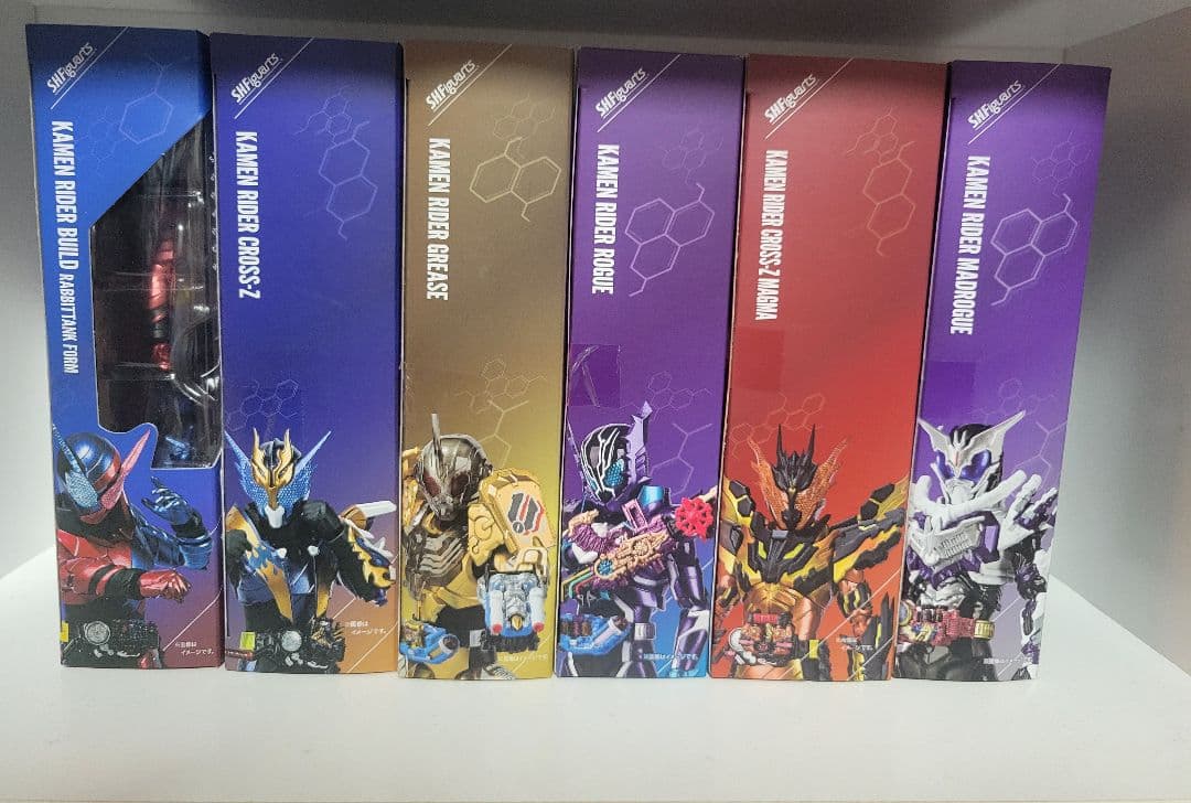 S.H.Figuarts 仮面ライダービルド 7個まとめ売り 新品