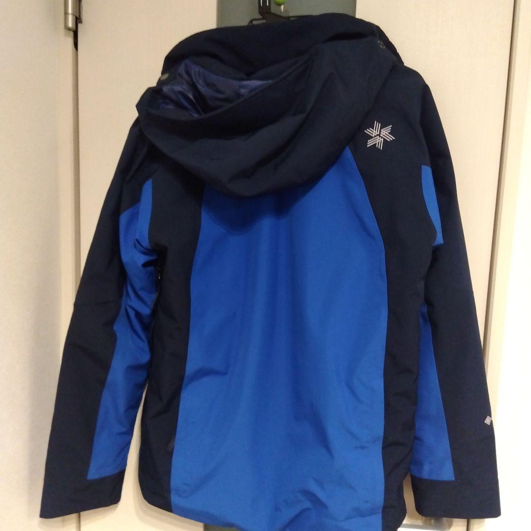 Goldwin GORE-TEX スキーウェア L青/ネイビー