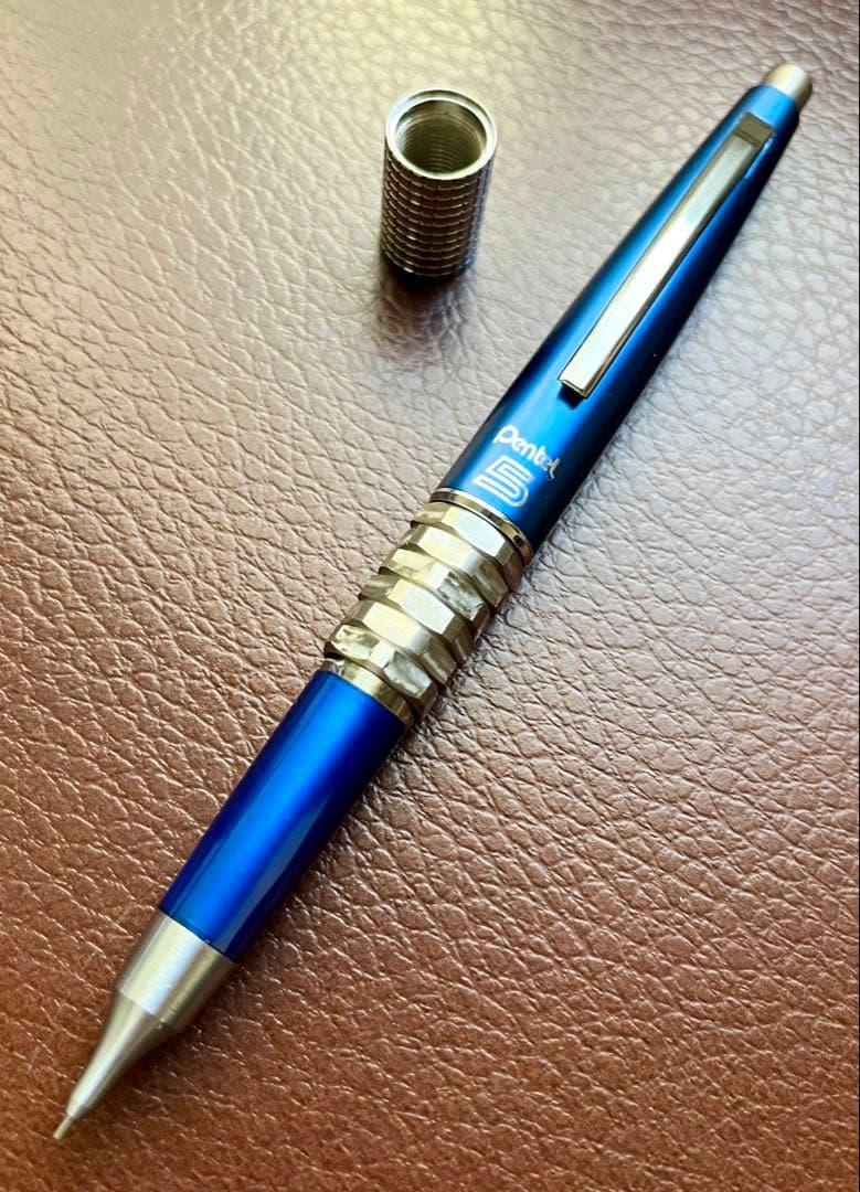 ぺんてる5 ケリー シャープペンシル カスタムグリップ付 handwood