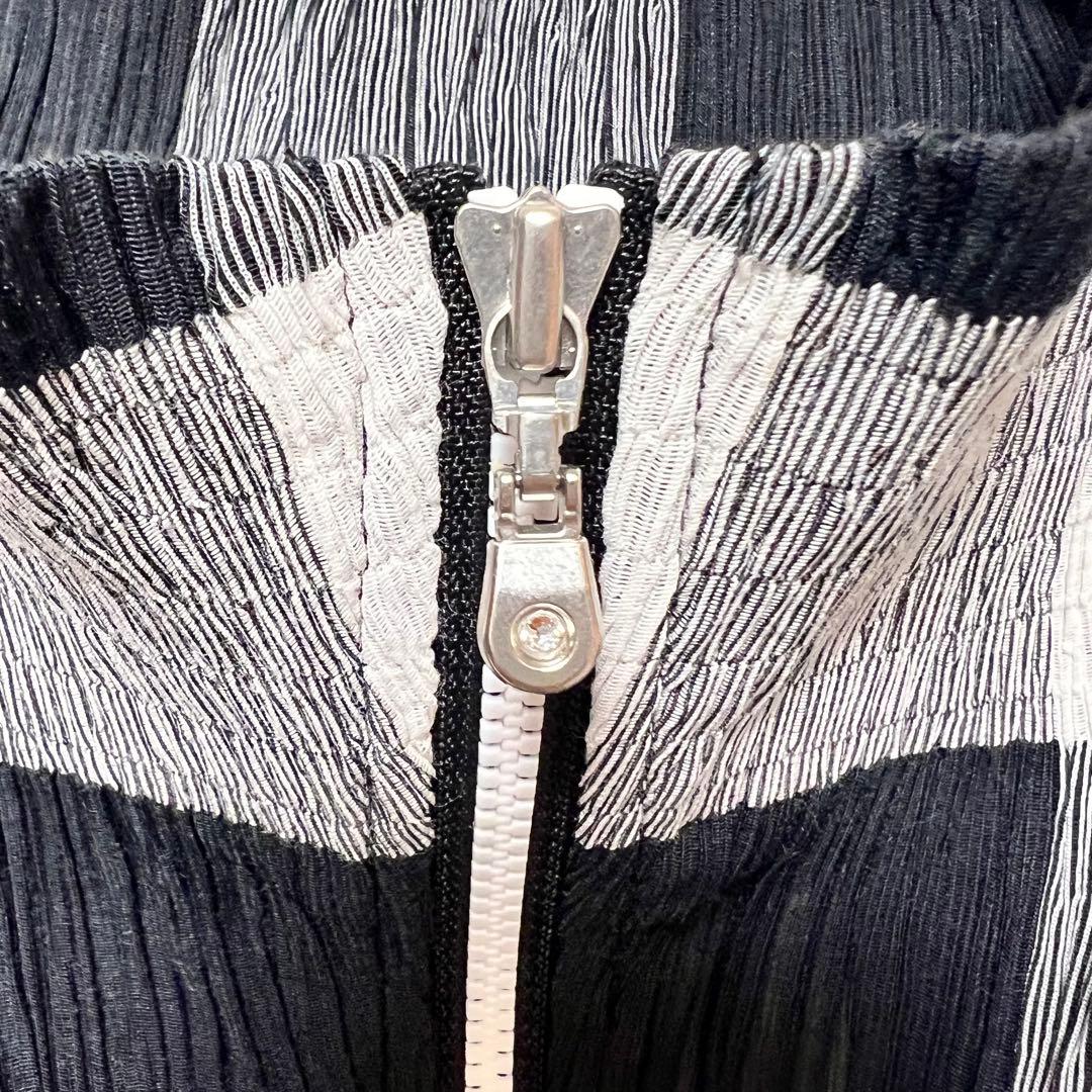 新品　MUNITALP ムニタルプ　チェック柄メッシュジャケット　ゴルフウェア