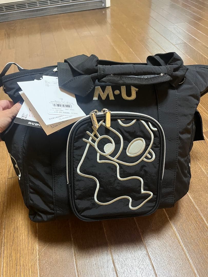 新品　M・U バッグ ＆　カートバック　黒