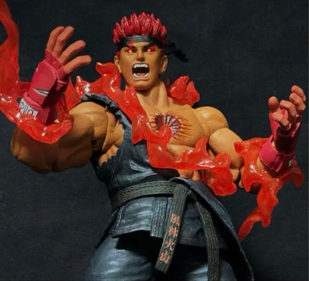 ウルトラストリートファイターIV アクションフィギュア殺意の波動に目覚めたリュウ