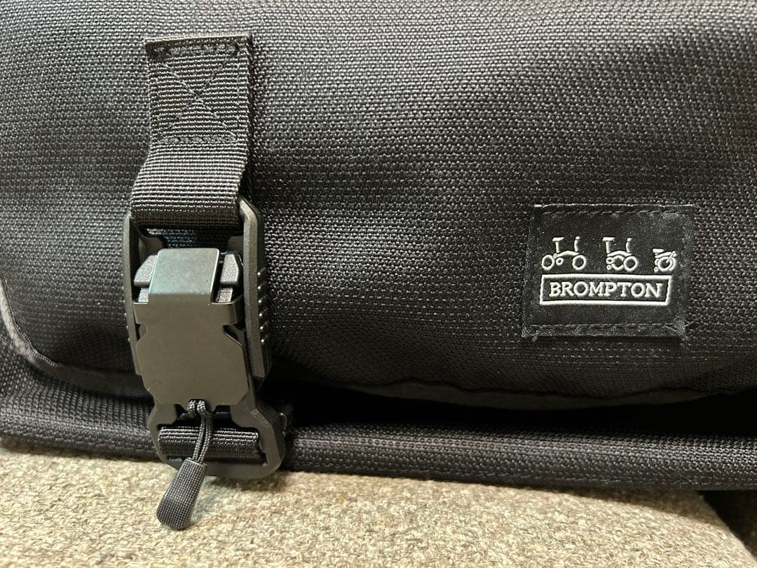 BROMPTON メッセンジャーバッグ セット　黒 カスタム