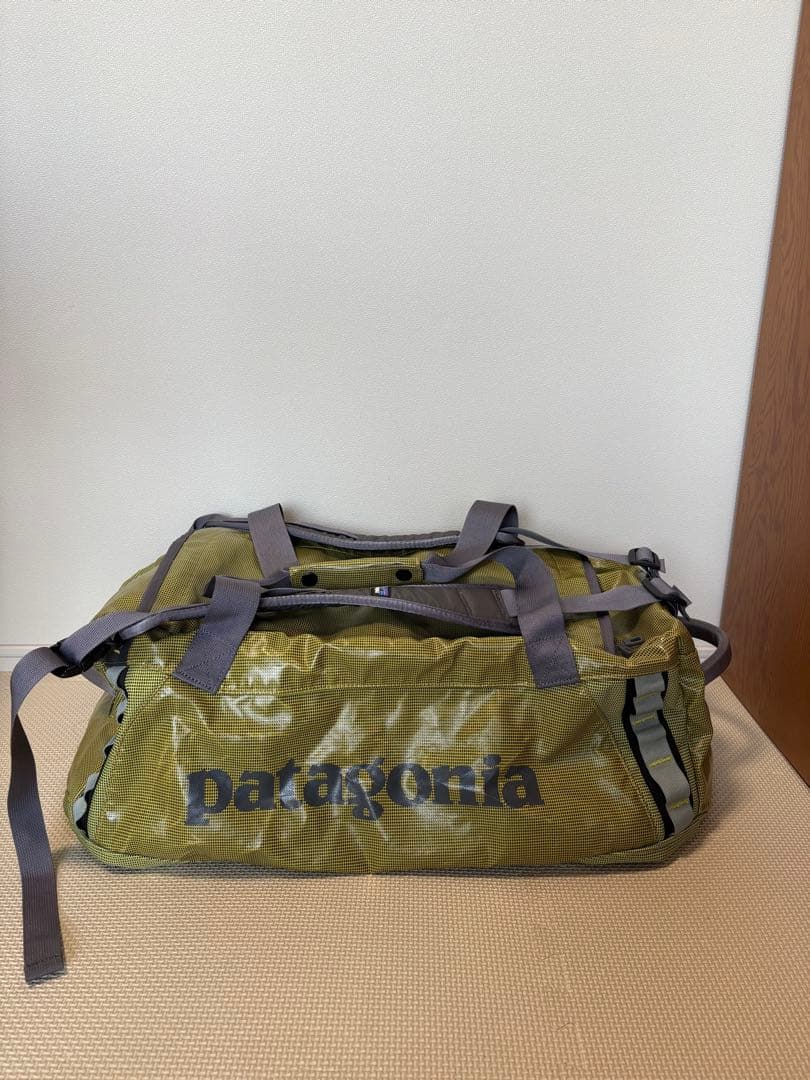 「美品」patagonia ブラックホール　ダッフル　55L
