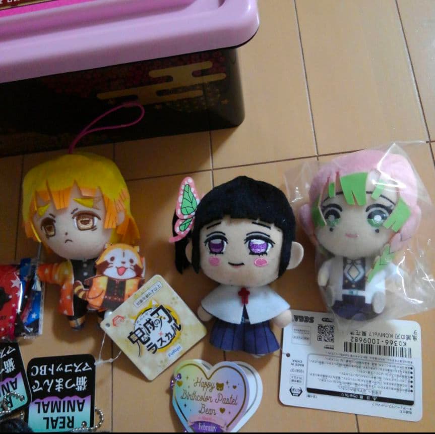 鬼滅の刃 甘露寺蜜璃 コンテナ BOX ボックス 収納　他全9点 セット　⑥