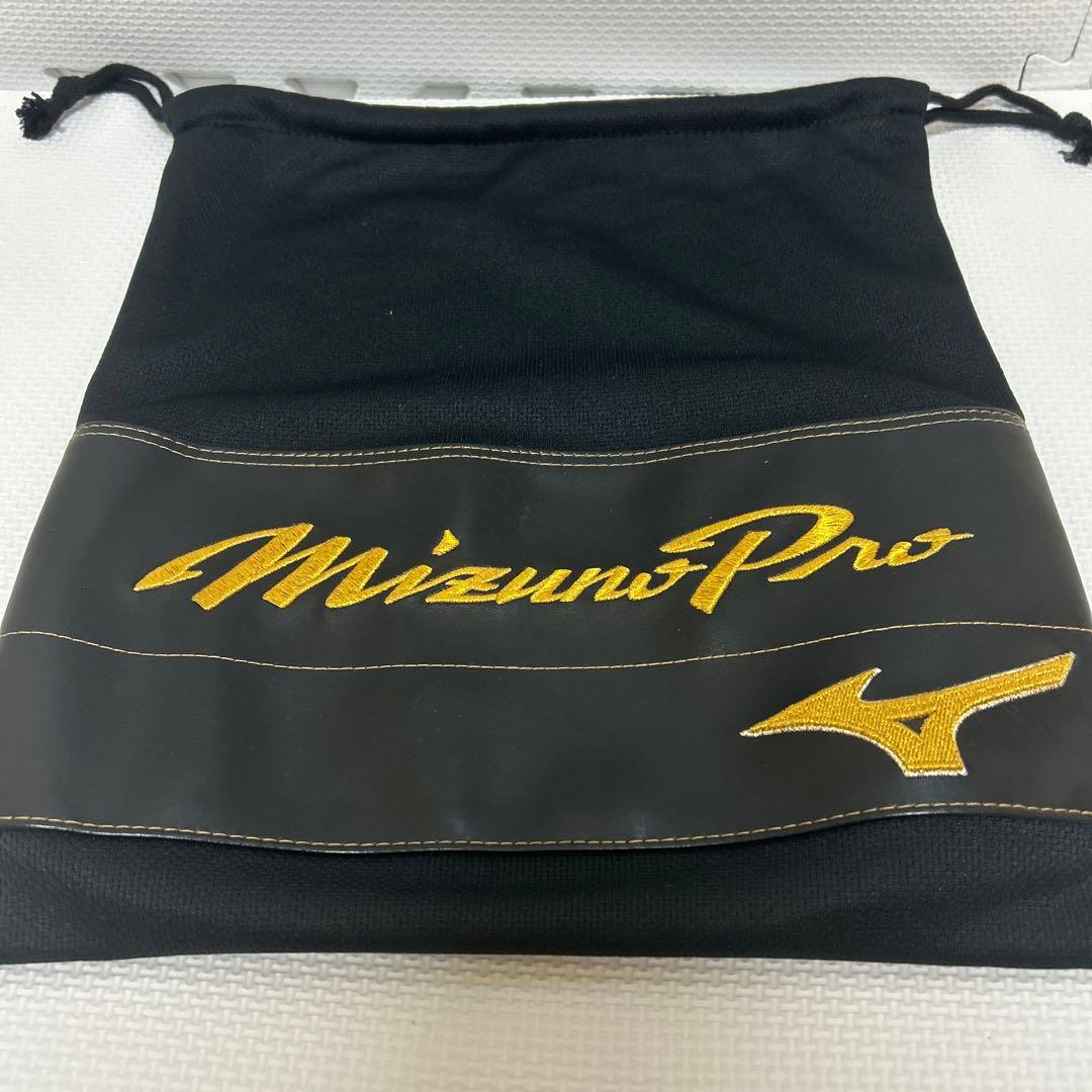 Mizuno Pro 軟式グローブ ブラック/コルク