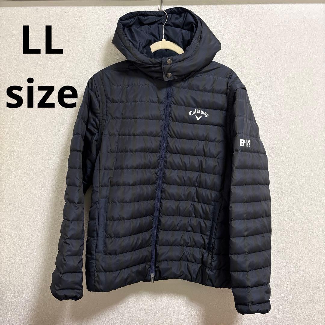 キャロウェイCallaway LLサイズゴルフダウンジャケットベスト取り外し可能