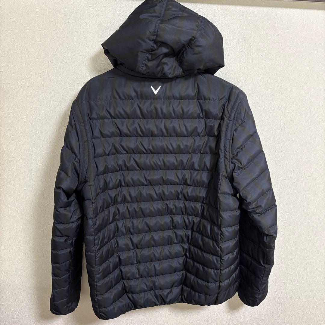 キャロウェイCallaway LLサイズゴルフダウンジャケットベスト取り外し可能