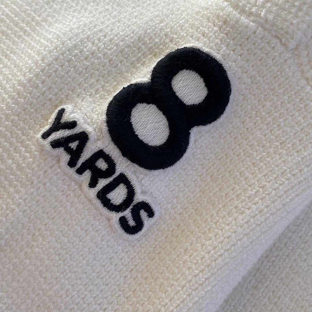 美品　8YARDS ハチヤーズ パーカー ニット ジップ フード ゴルフウェア