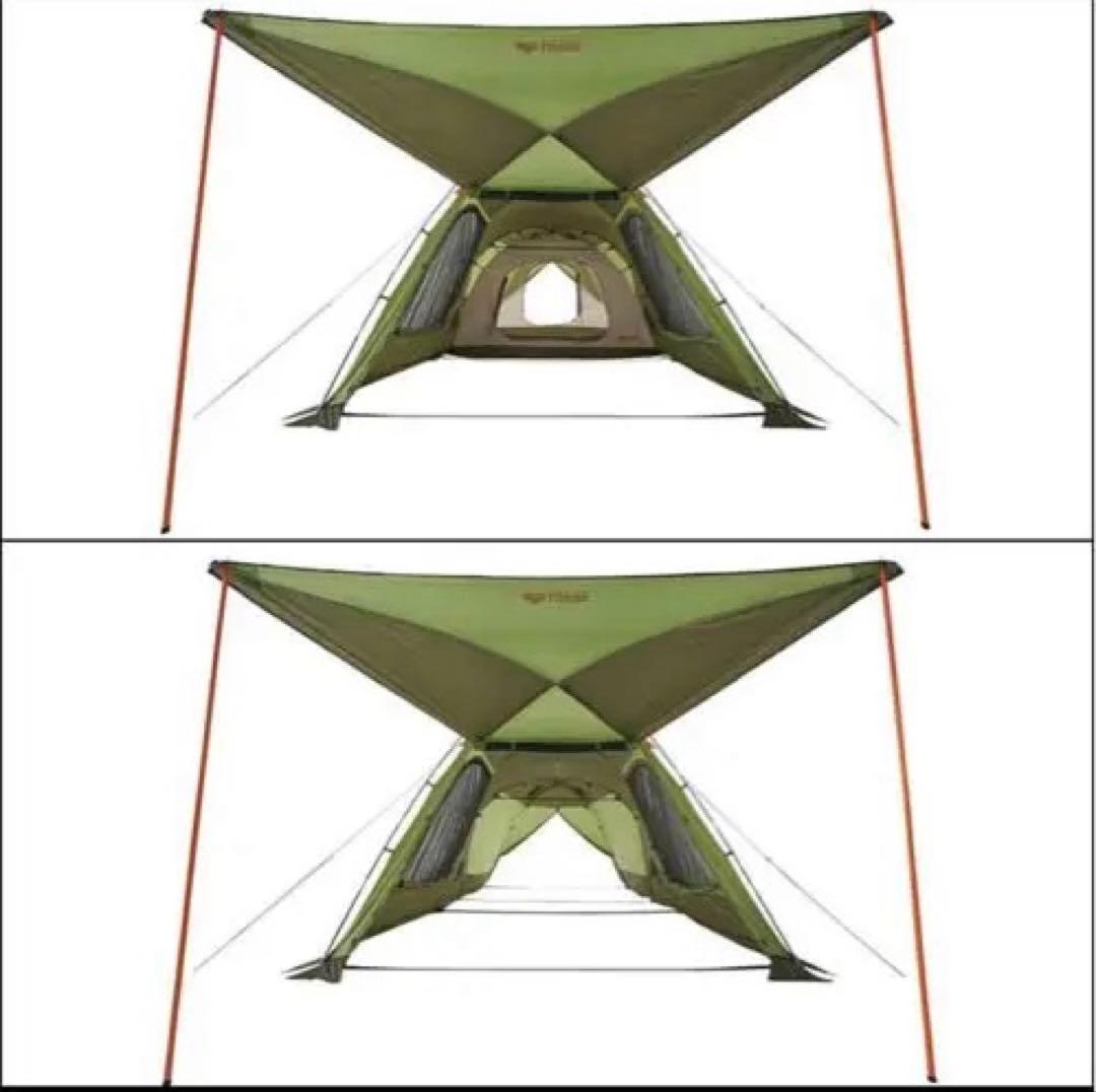 期間限定値下げ中　ロゴス テント 2ルームスクリーンドゥーブル XL-BJ