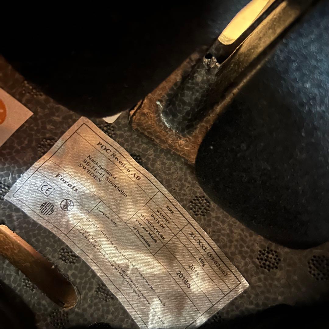 POC FORNIX マットブラック SKI HELMET XL-XXL