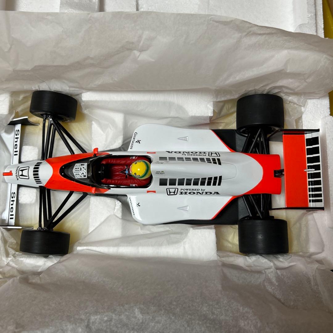 ミニチャンプス、アイルトンセナレーシングコレクションマクラーレンホンダ1989