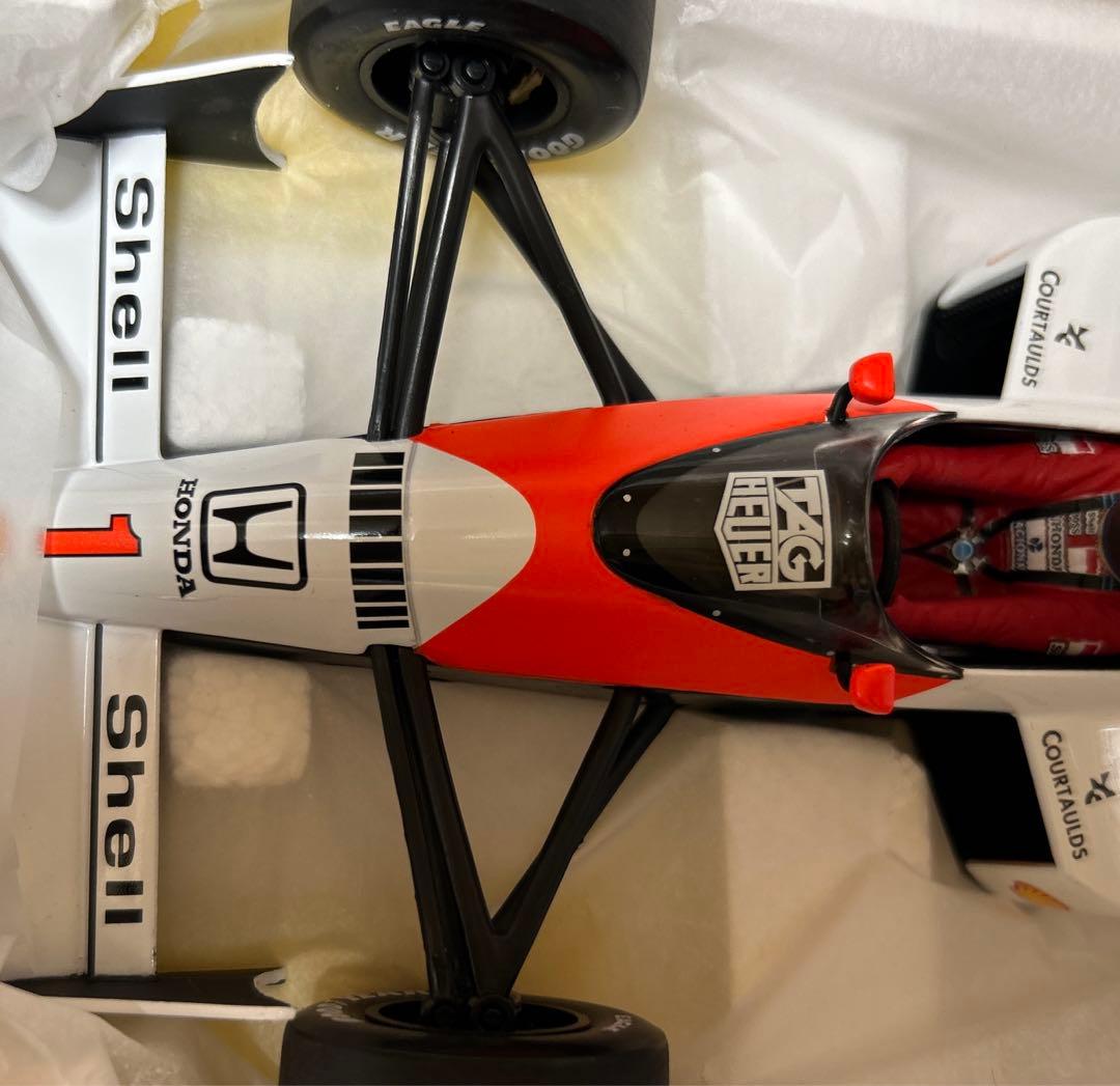 ミニチャンプス、アイルトンセナレーシングコレクションマクラーレンホンダ1989