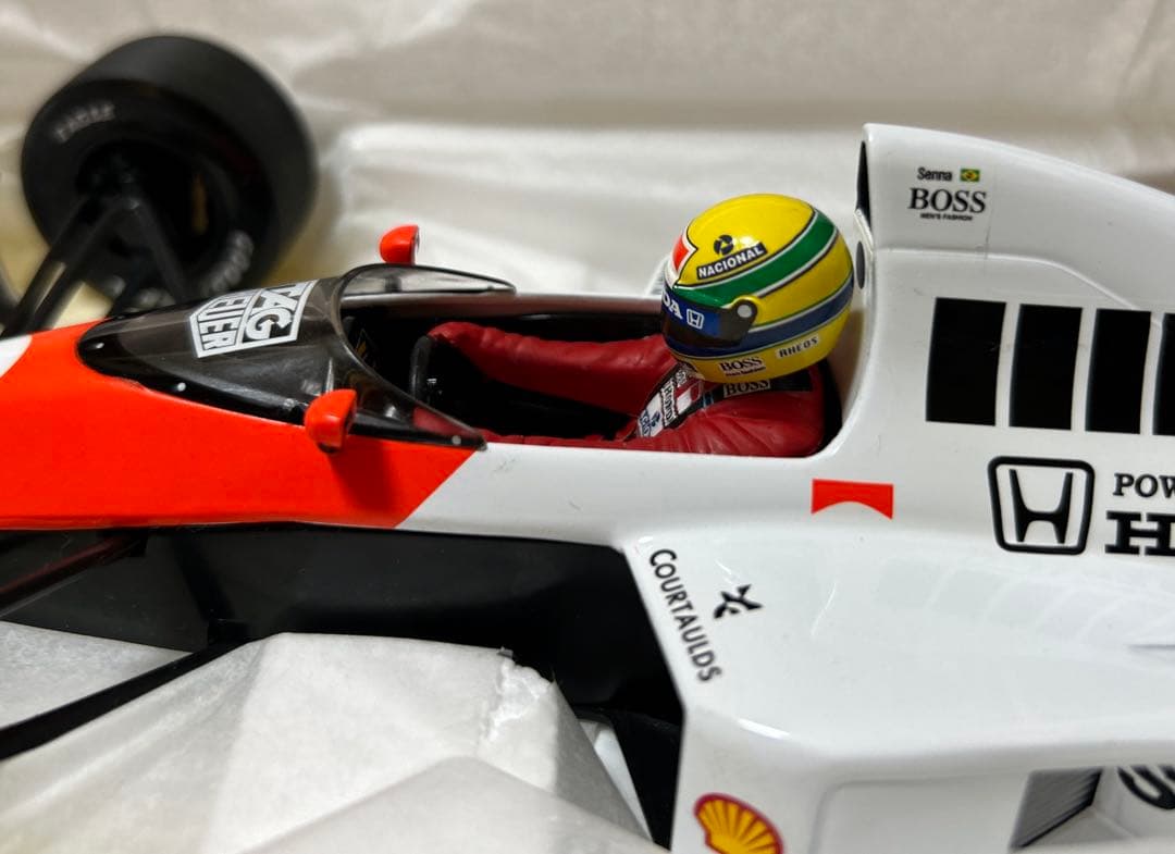 ミニチャンプス、アイルトンセナレーシングコレクションマクラーレンホンダ1989