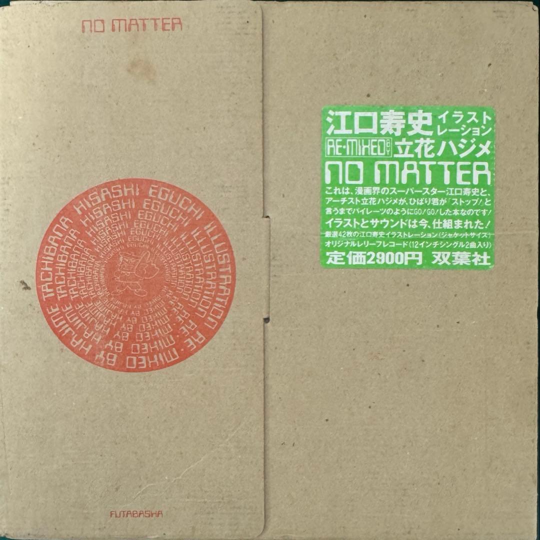 江口寿史　イラスト集　NO MATTER 1988年