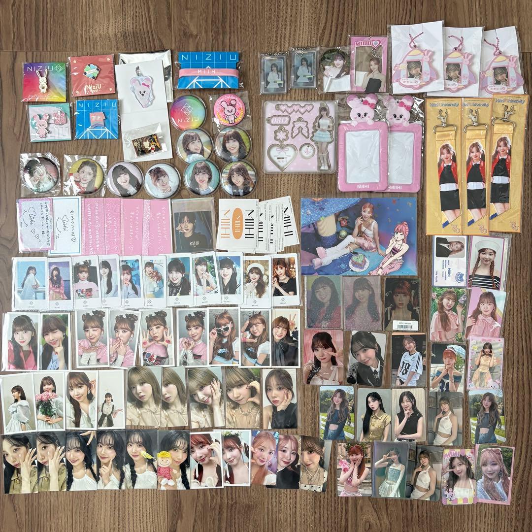 NiziU ミイヒ グッズ まとめ売り トレカ ラントレ トレカケース くじ