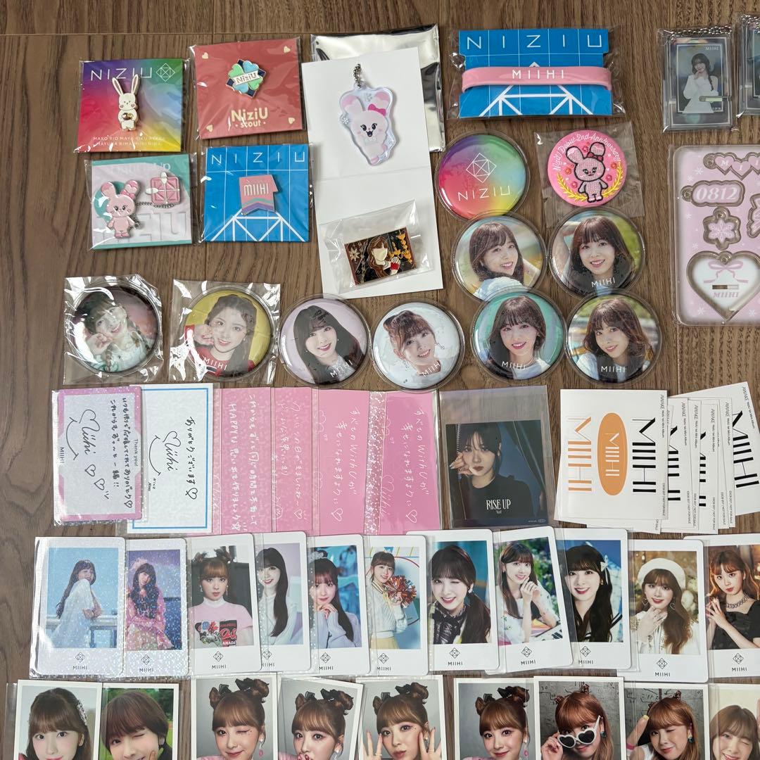 NiziU ミイヒ グッズ まとめ売り トレカ ラントレ トレカケース くじ