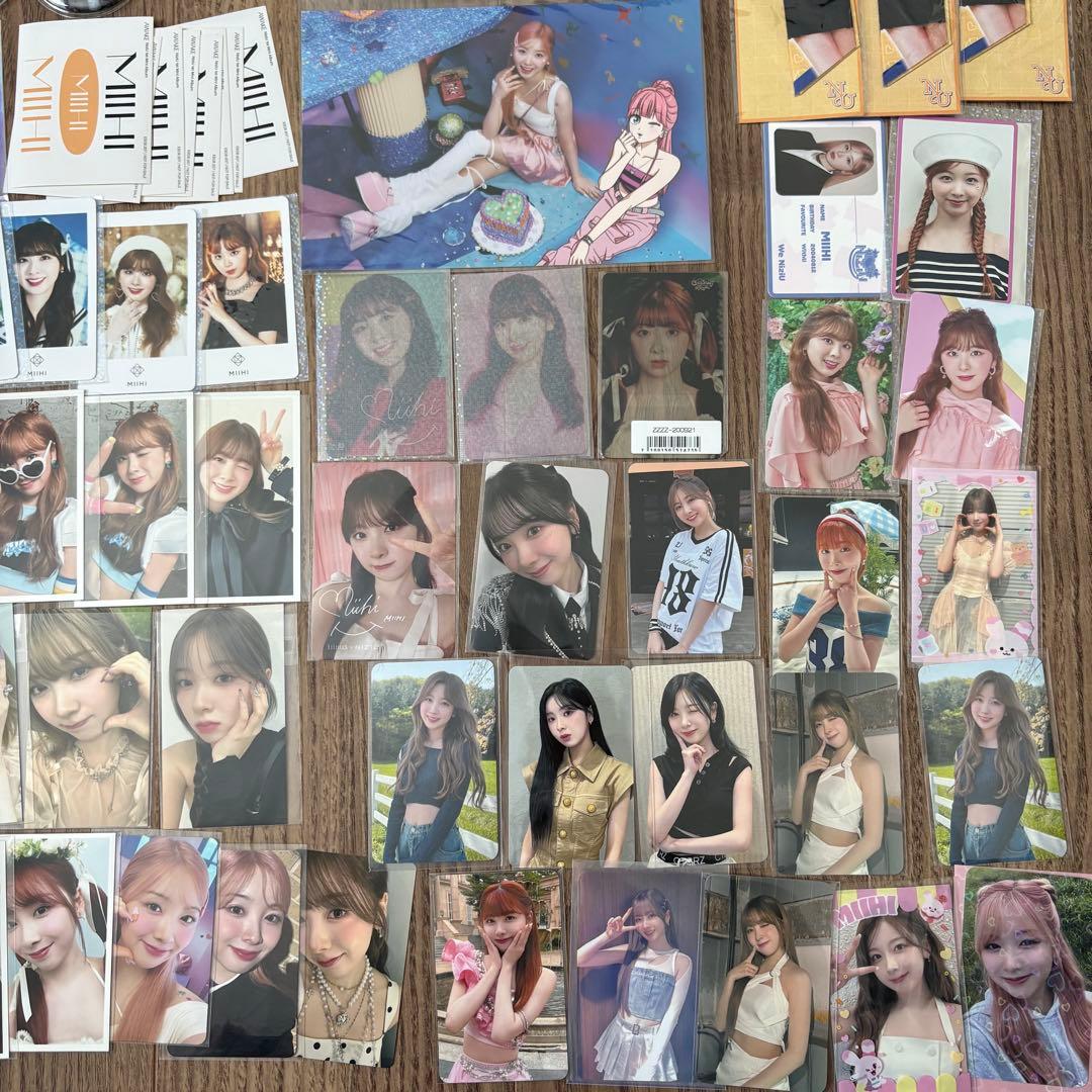 NiziU ミイヒ グッズ まとめ売り トレカ ラントレ トレカケース くじ