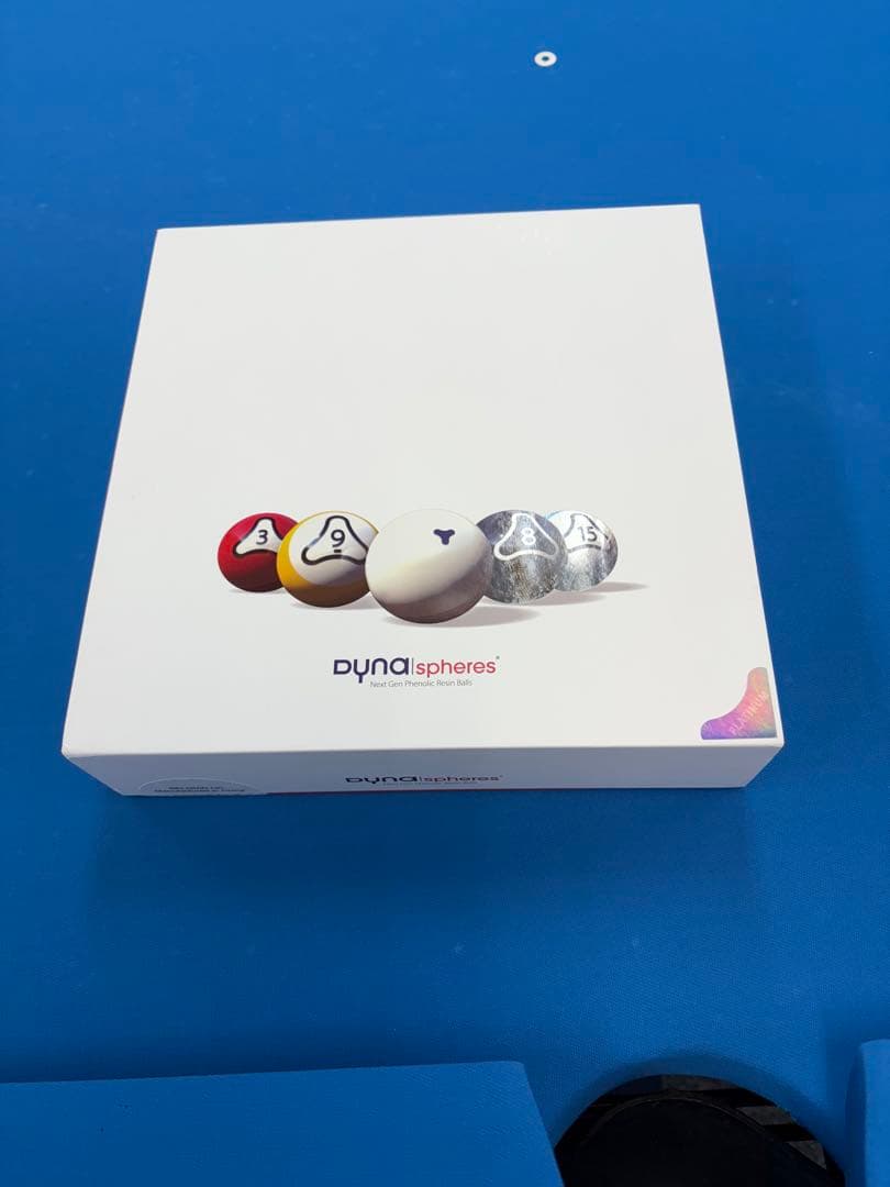 ビリヤード　ボール ダイナスフィア プラチナム （箱）