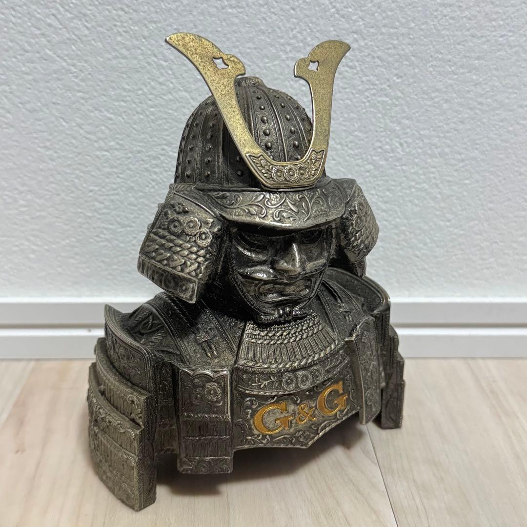 ニッカ 戦国 武将 鎧 兜 アンティーク 甲冑 昭和 レトロ ヴィンテージ 置物