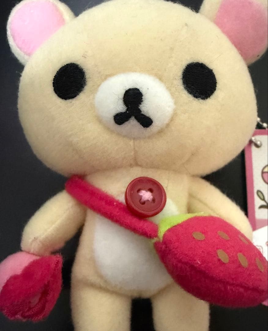 リラックマ　ぶらさげリラックマ　コリラックマ　イチゴ