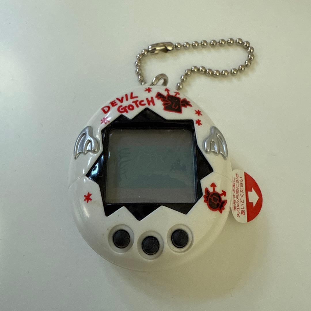 【希少】デビルっちのたまごっち 本体 白 バンダイ