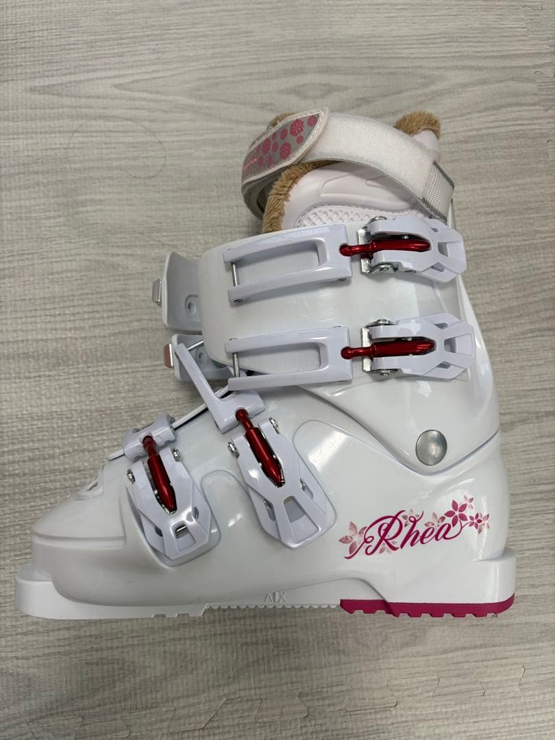 HELD RHEA　24-24.5 女性用スキーブーツ ホワイト/ピンク