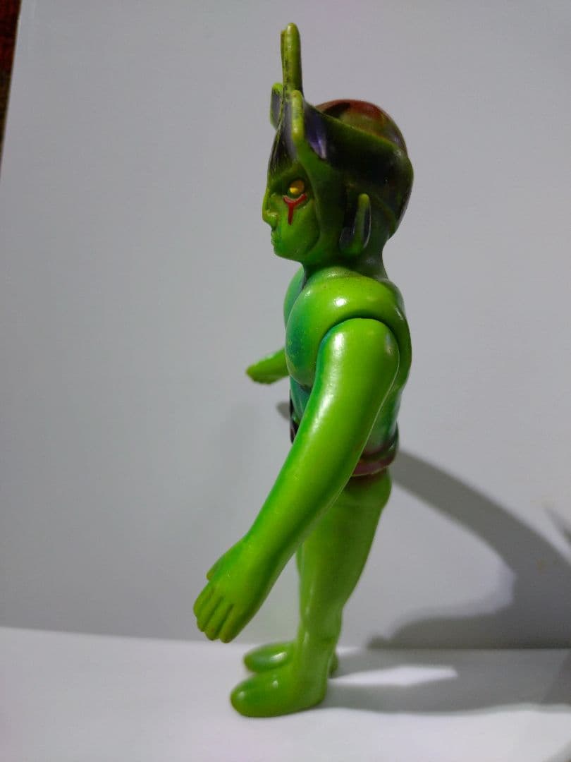 タカトク☆デビルマン☆1970年代の希少ソフビフィギュア☆約15cm