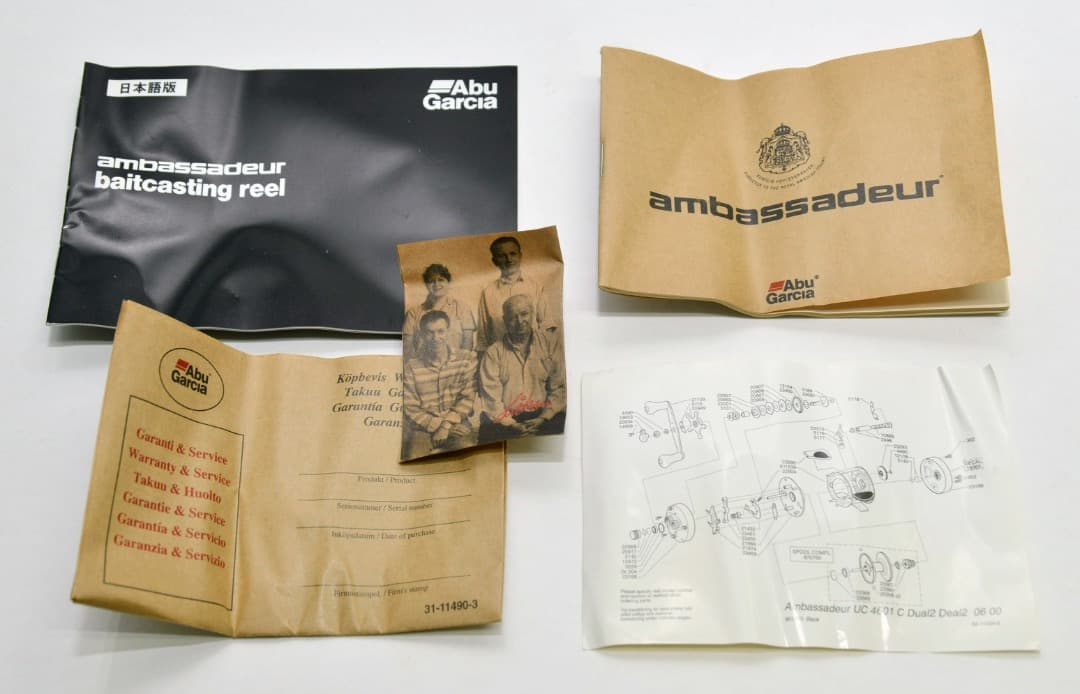 リール AbuGarcia ambassadeur 4601 C Dual2 Dual2