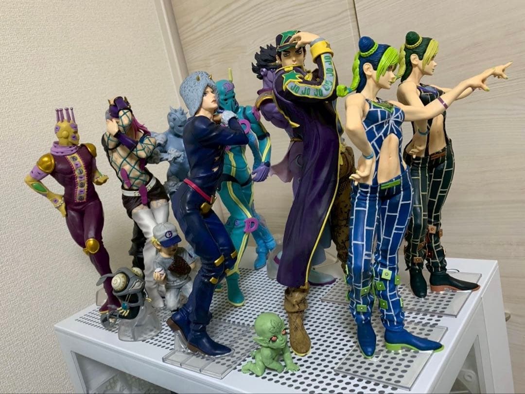 一番くじジョジョの奇妙な冒険 ストーンオーシャン　フィギュアセット