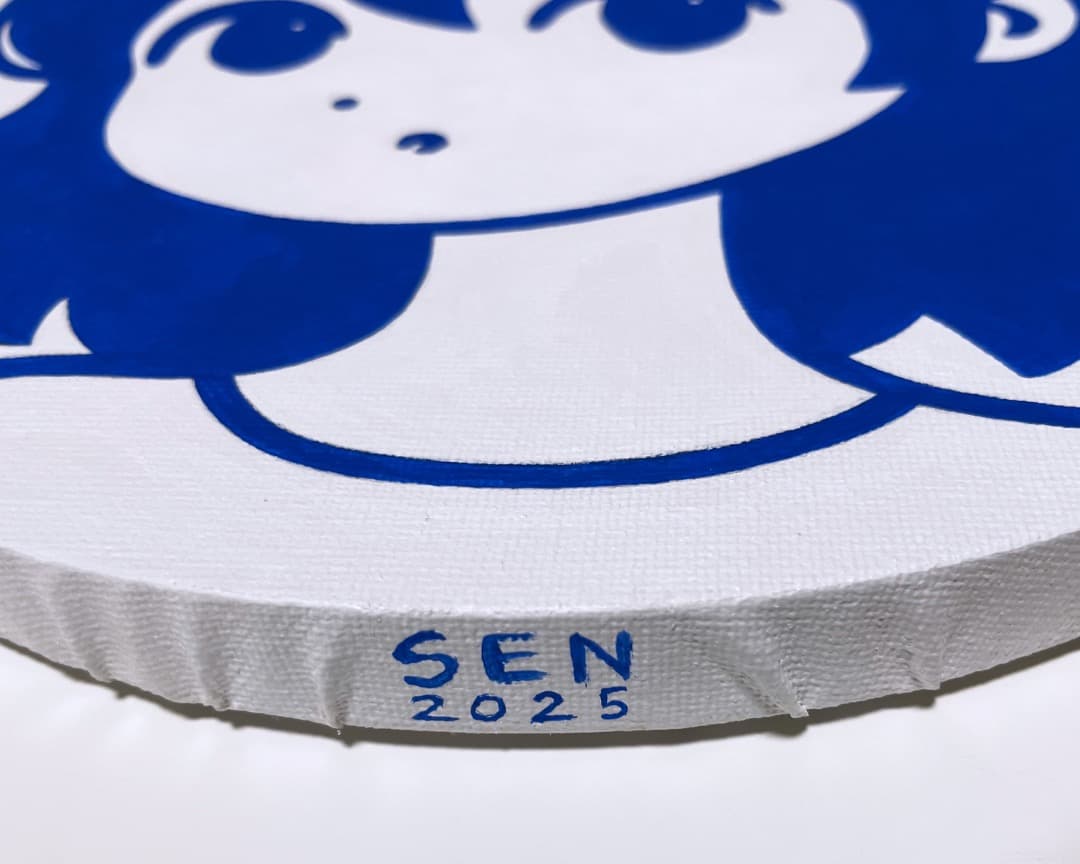 ぼ*ろ様 【原画】手描き/現代アート/キャンバス/絵画/アート/モダン