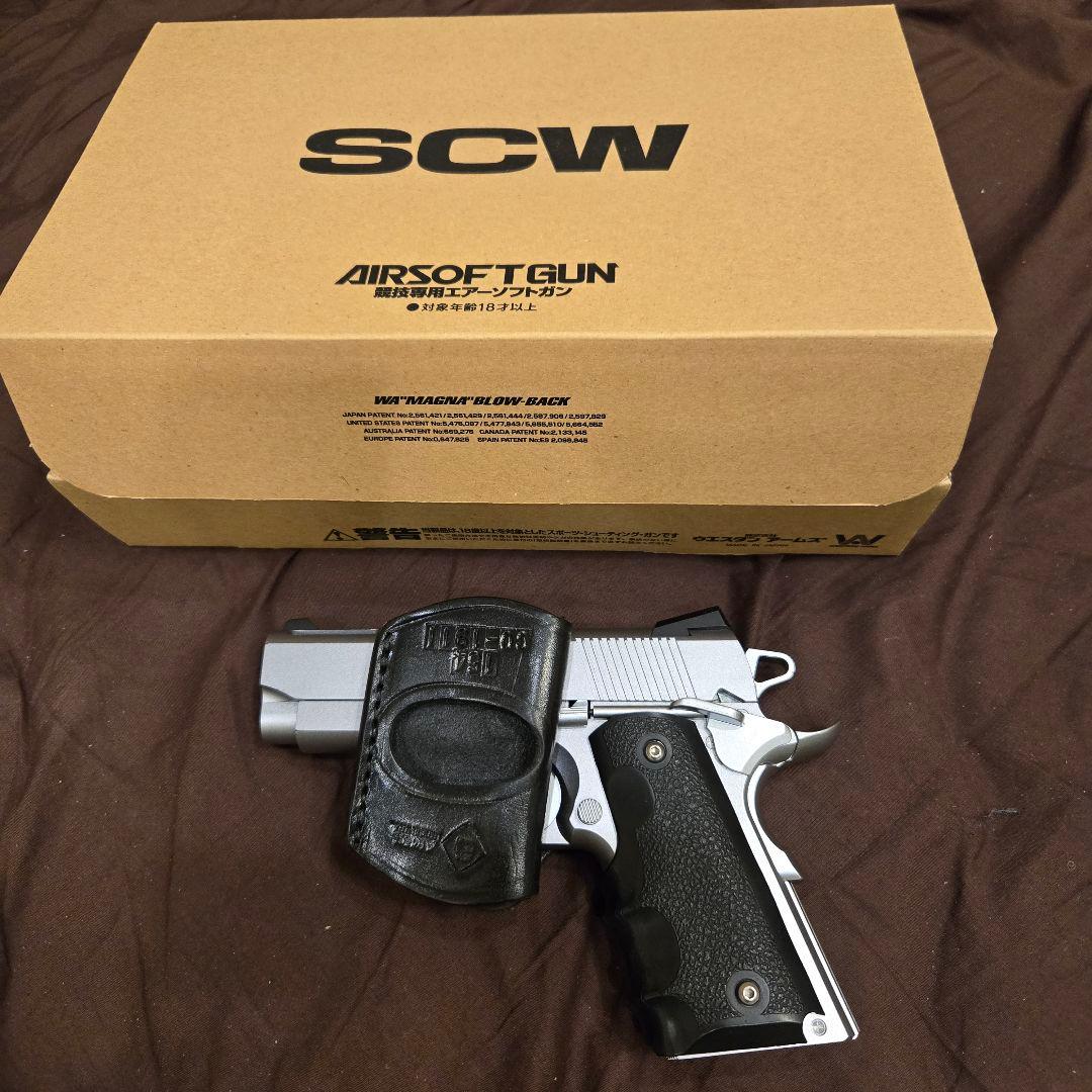 ウエスタンアームズ V10ウルトラコンパクト ホルスター付き 美品