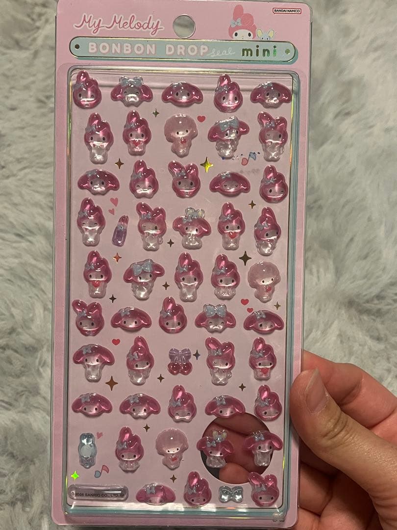 サンリオ ボンボンドロップシールmini コンプリート 正規品