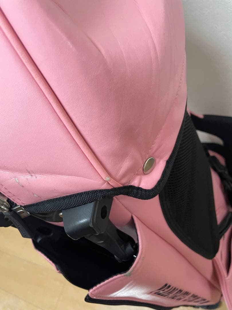 PEARLY GATES ピンクキャディバッグ