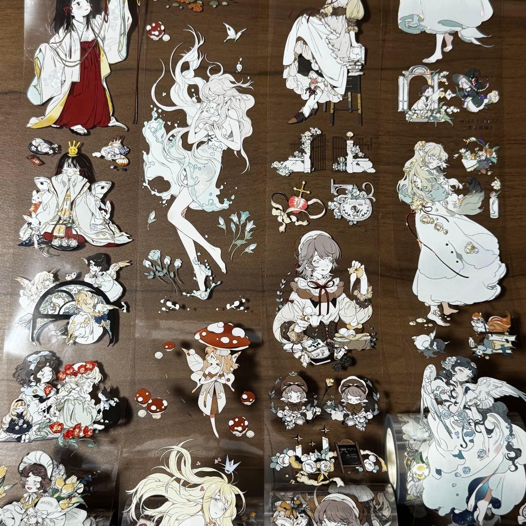 海外マステ　人物　まとめ売り