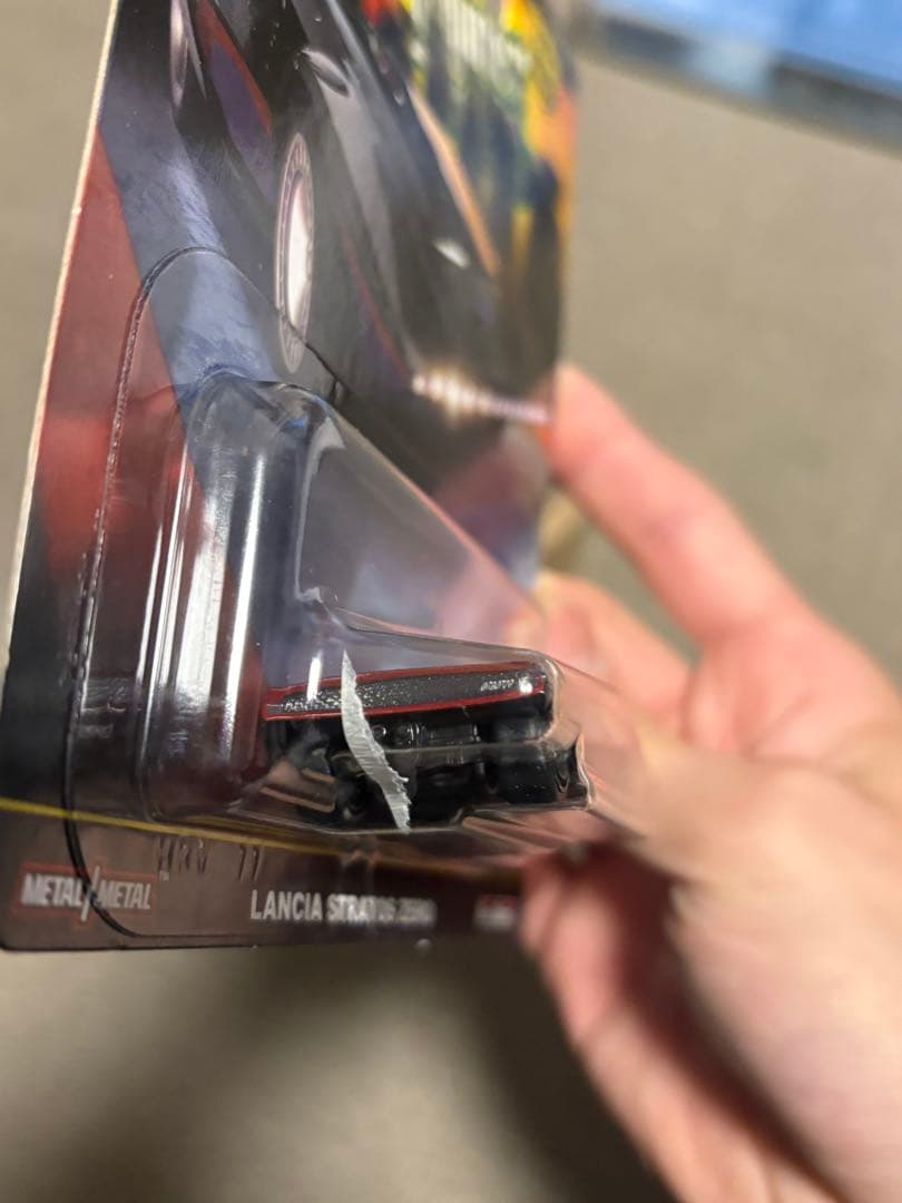 ホットウィール プレミアム ランチア ストラトス ゼロ　チェイス　Chase