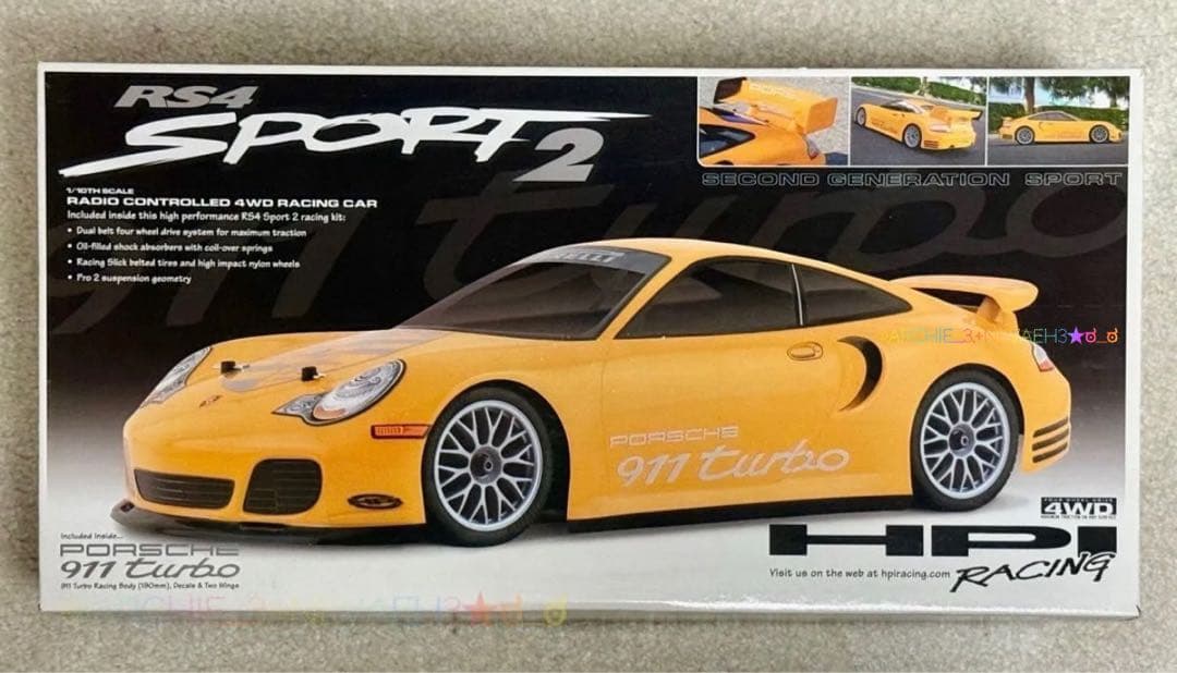 値下げ中★HPI★RS4 Sport2 ポルシェ911 キット 1/10スケール