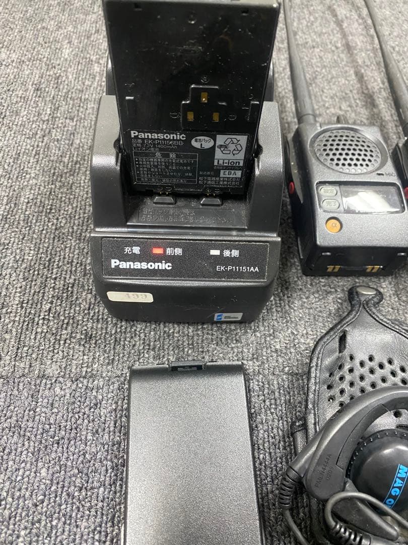パナソニック　デジタル簡易無線　4台セット 中古品