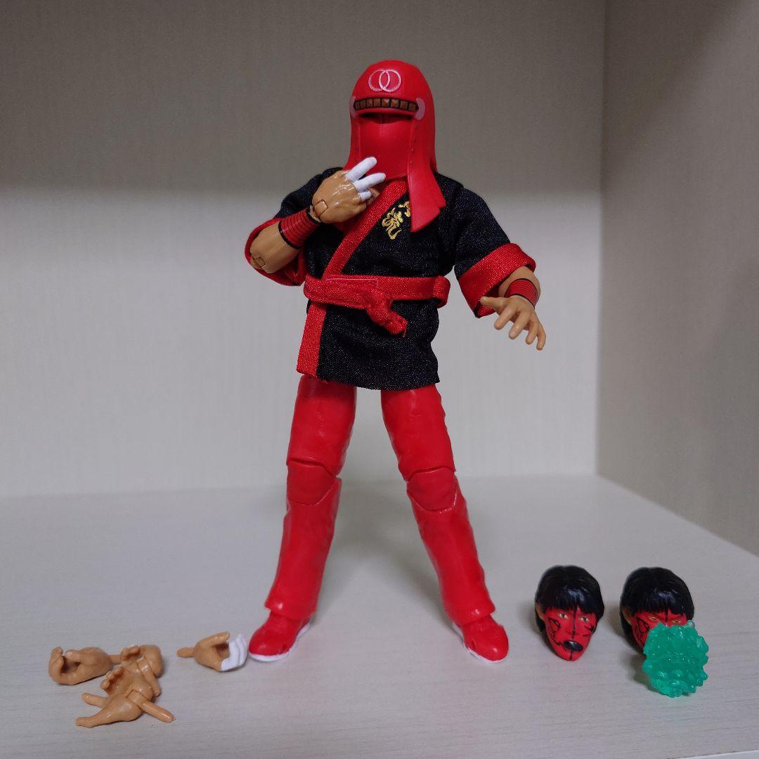 WWE WCW グレート・ムタ　マテル　赤