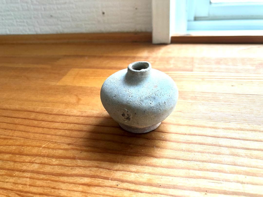 【タイ・骨董】宋胡録（スンコロク） 白釉 小壺（1301年~1600年）