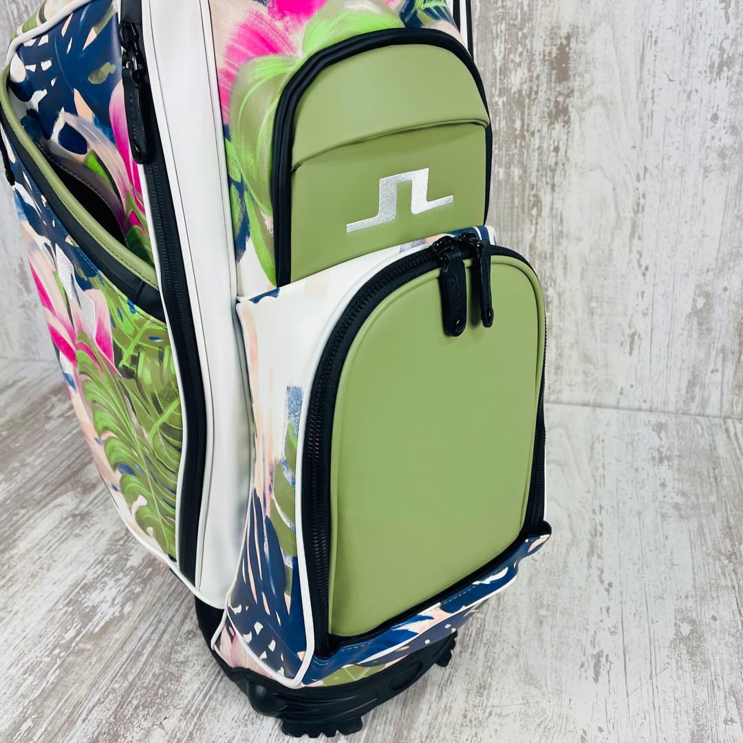 【極美品】J.LINDEBERG × VESSELコラボ　スタンドキャディバッグ